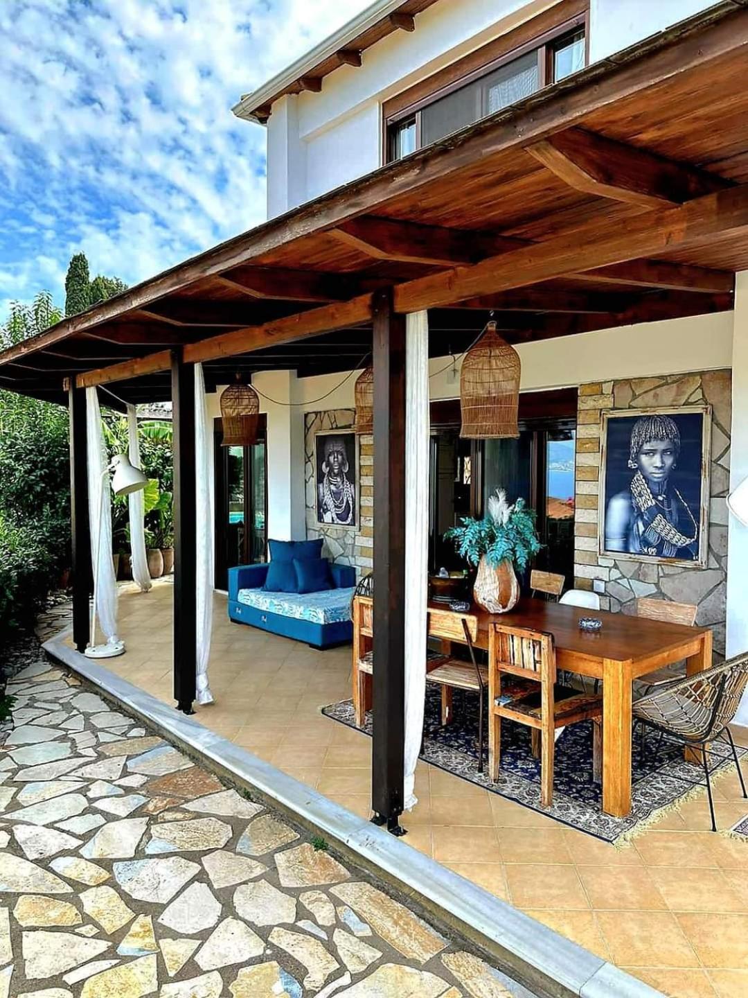Luxury Villa Athina Nikiána Eksteriør bilde