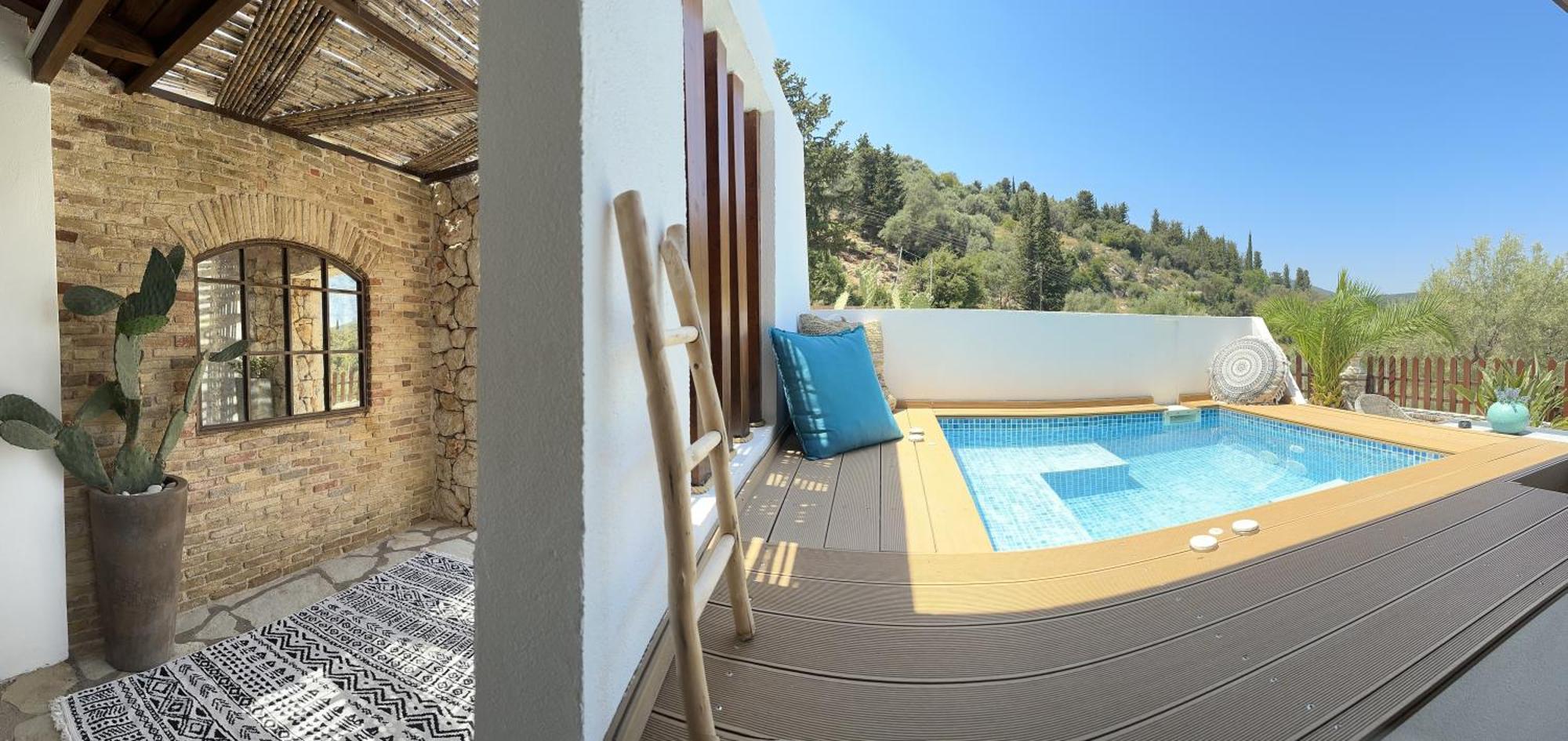 Luxury Villa Athina Nikiána Eksteriør bilde