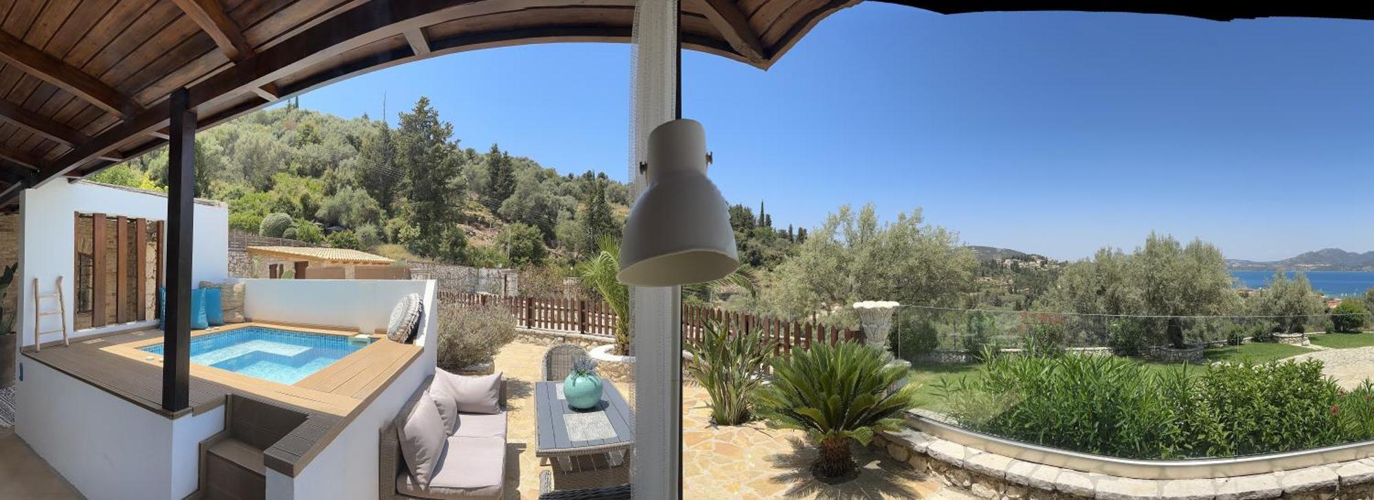 Luxury Villa Athina Nikiána Eksteriør bilde