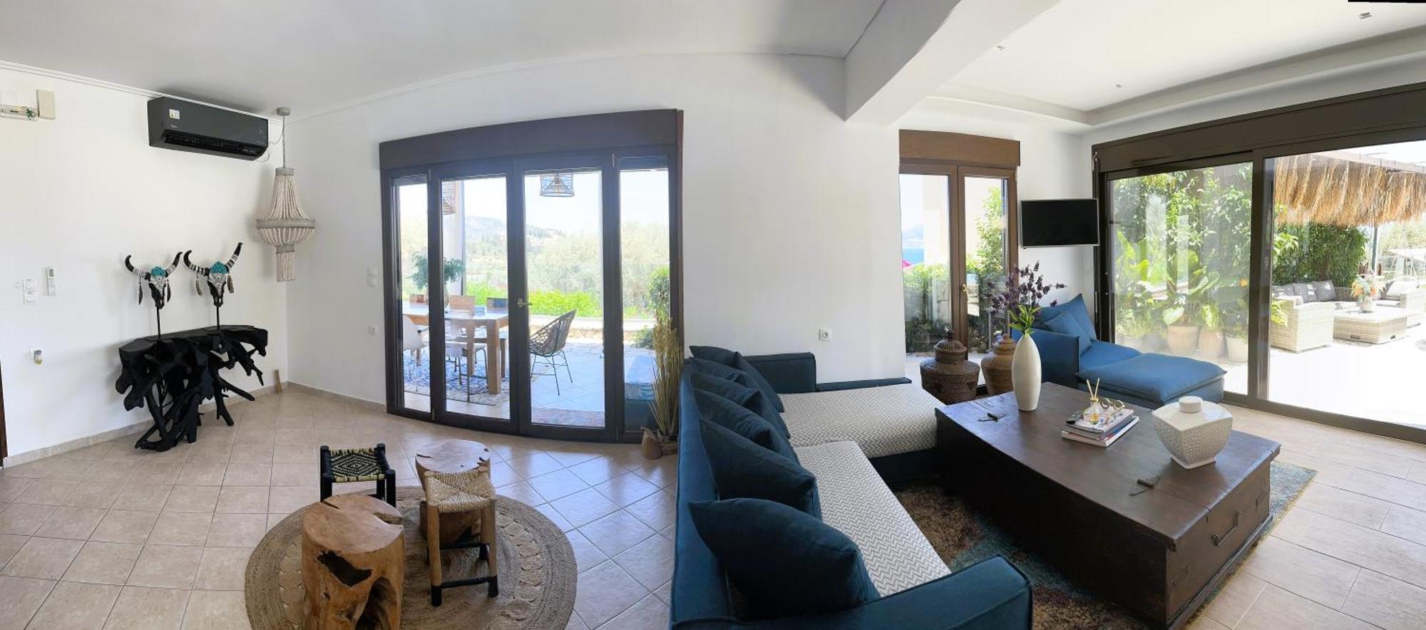 Luxury Villa Athina Nikiána Eksteriør bilde